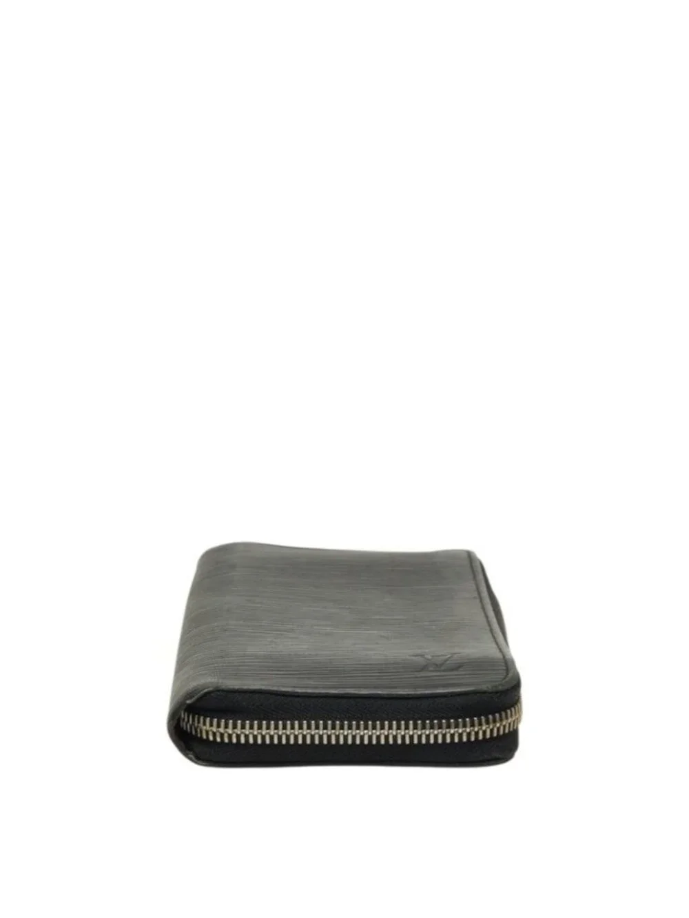 Louis Vuitton Epi Zippy Wallet Vertical Zip Around Noir Black Leather